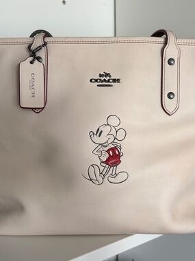 Rare Coach x Disney Mickey tote